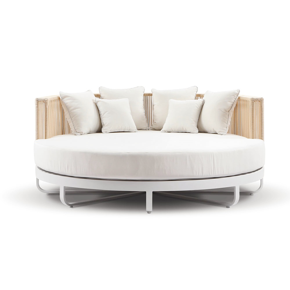 Pool Furniture Hotel Patio Leisure Aluminum Outdoor Daybed