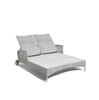 Simple Design Outdoor Aluminum Rattan Weaving Swimming Pool Sun Lounger