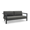 New Design Aluminum Outdoor Hotel Furniture Rattan Weaving Sofa