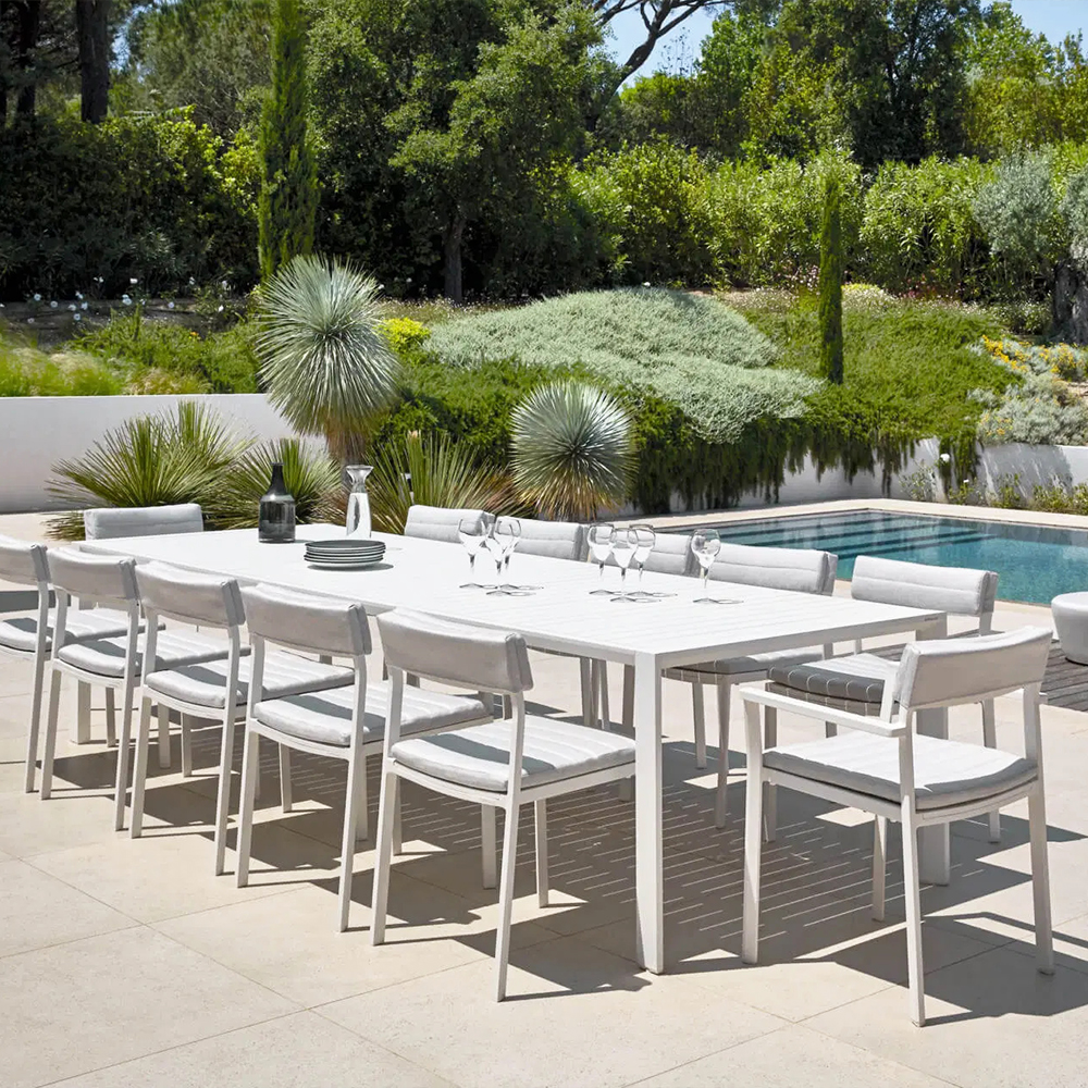 Modern Outdoor Stackable Dining Rope Chair