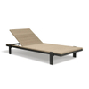 Commercial Outdoor Patio Furniture Rope Woven Beach Sun Lounger for Hotel
