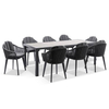 Fashionable Garden Furniture Rattan Woven Chairs And Table Set