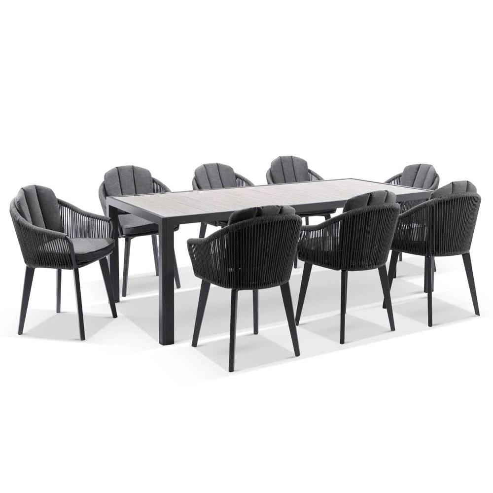 Fashionable Garden Furniture Rattan Woven Chairs And Table Set