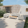Patio Aluminum Sofa Set Outdoor Lounge Sofas Set