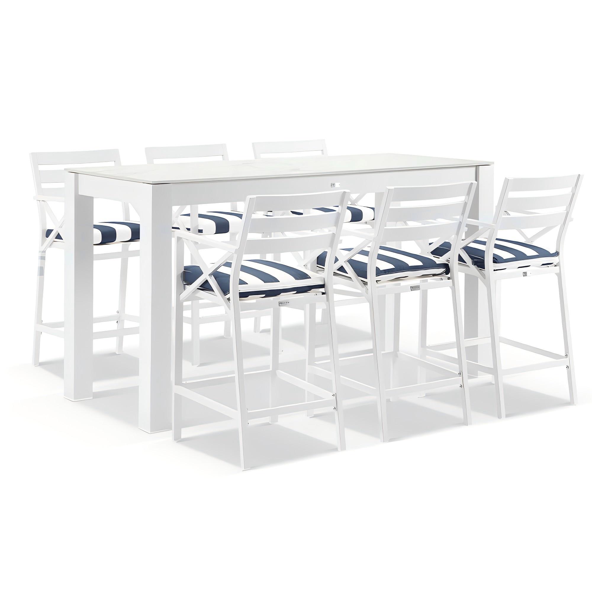 Simple Style Outdoor High Bar Table And Stools For Bar