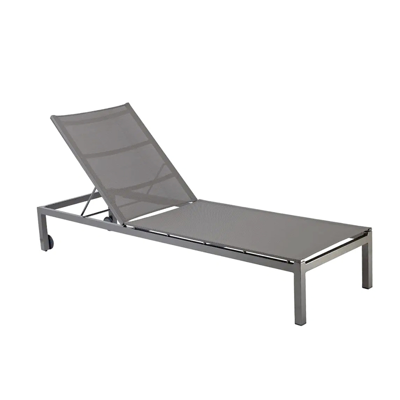 Leisure Outdoor Beach Furniture Aluminum Sun Bed Lounger
