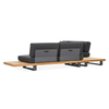 Outdoor Patio Furniture Home Leisure L Shape Garden Sofas