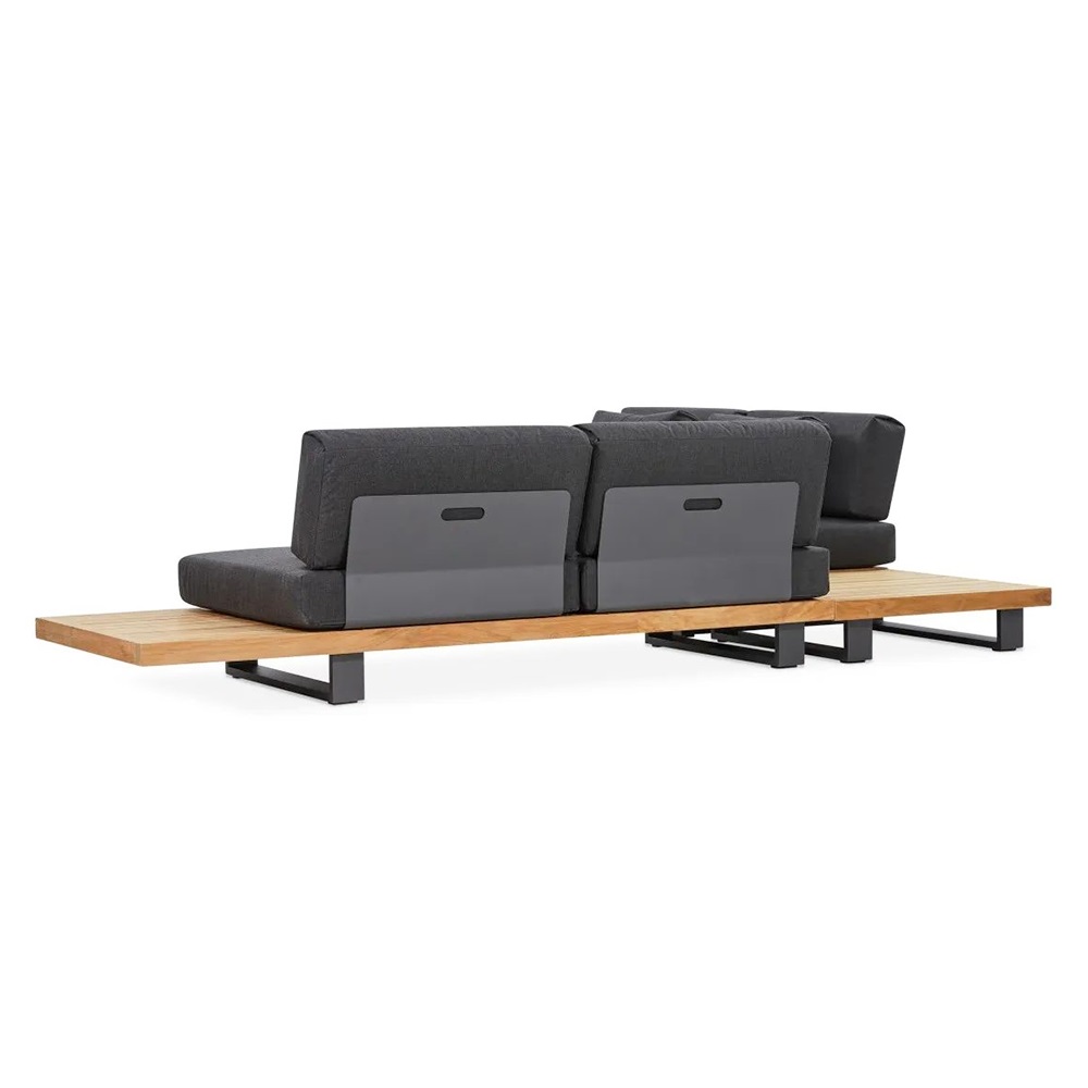 Outdoor Patio Furniture Home Leisure L Shape Garden Sofas