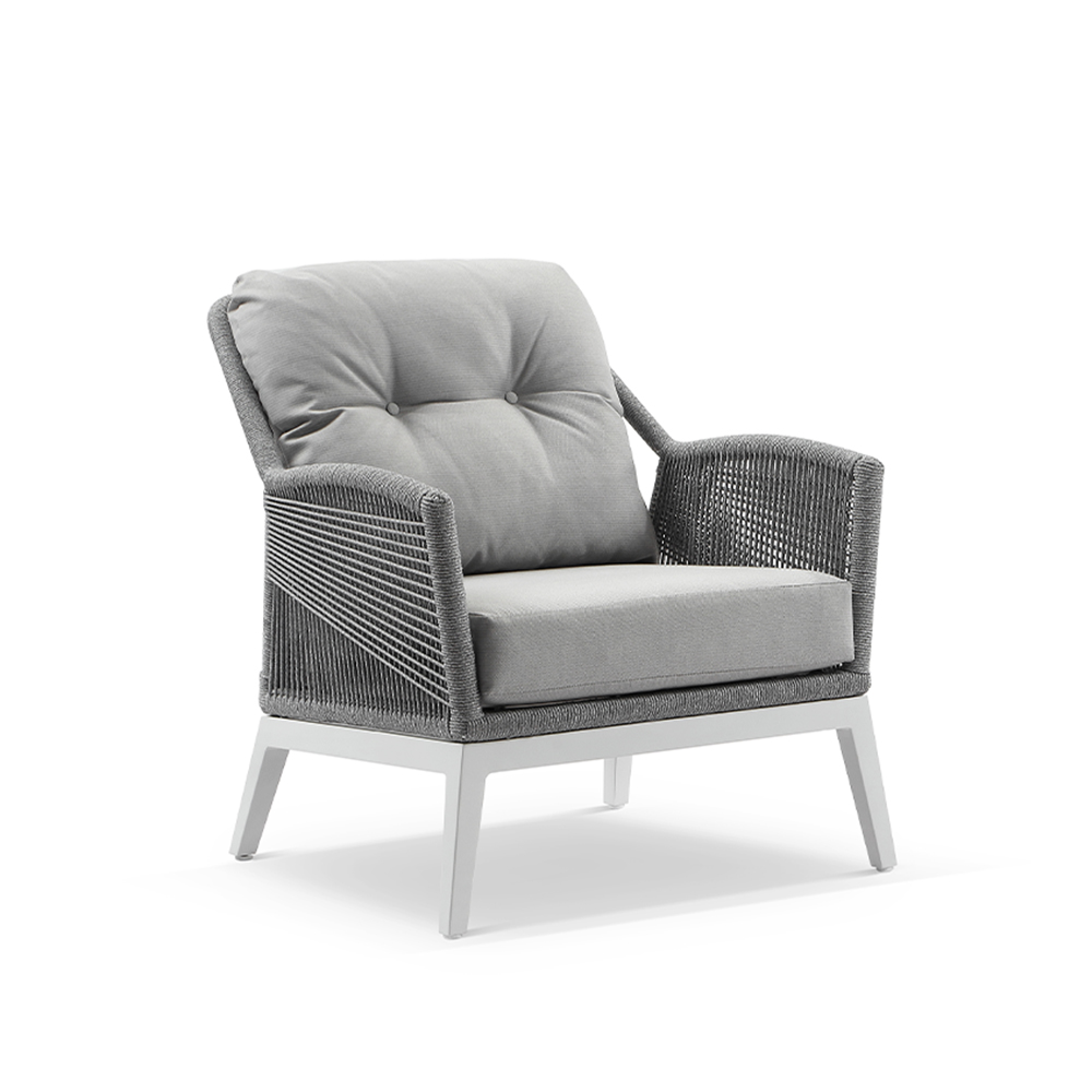 New Modern Outdoor Garden Rope Woven Lounge Sofa 