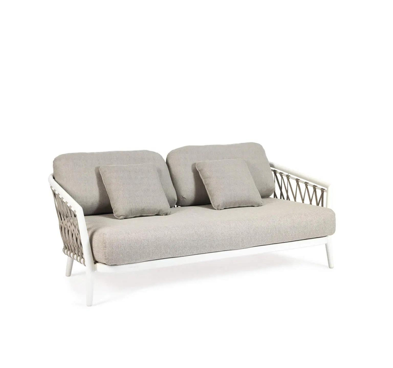 Comfortable Outdoor Aluminum Furniture Rope Weave Garden Lounge Sofa Set