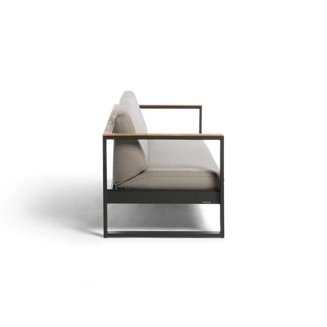 Modern Stylish Aluminum Garden Sofa with Quick Dry Foam 