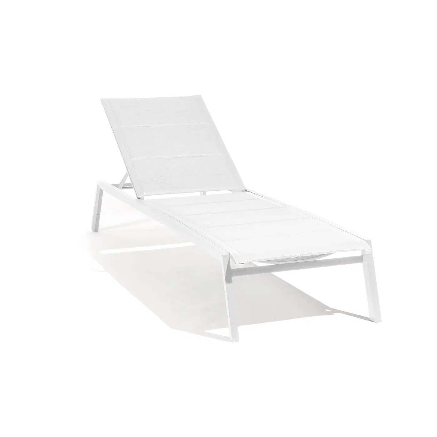 Modern Luxury Aluminum Adjustable Sun Lounger for Pool Side