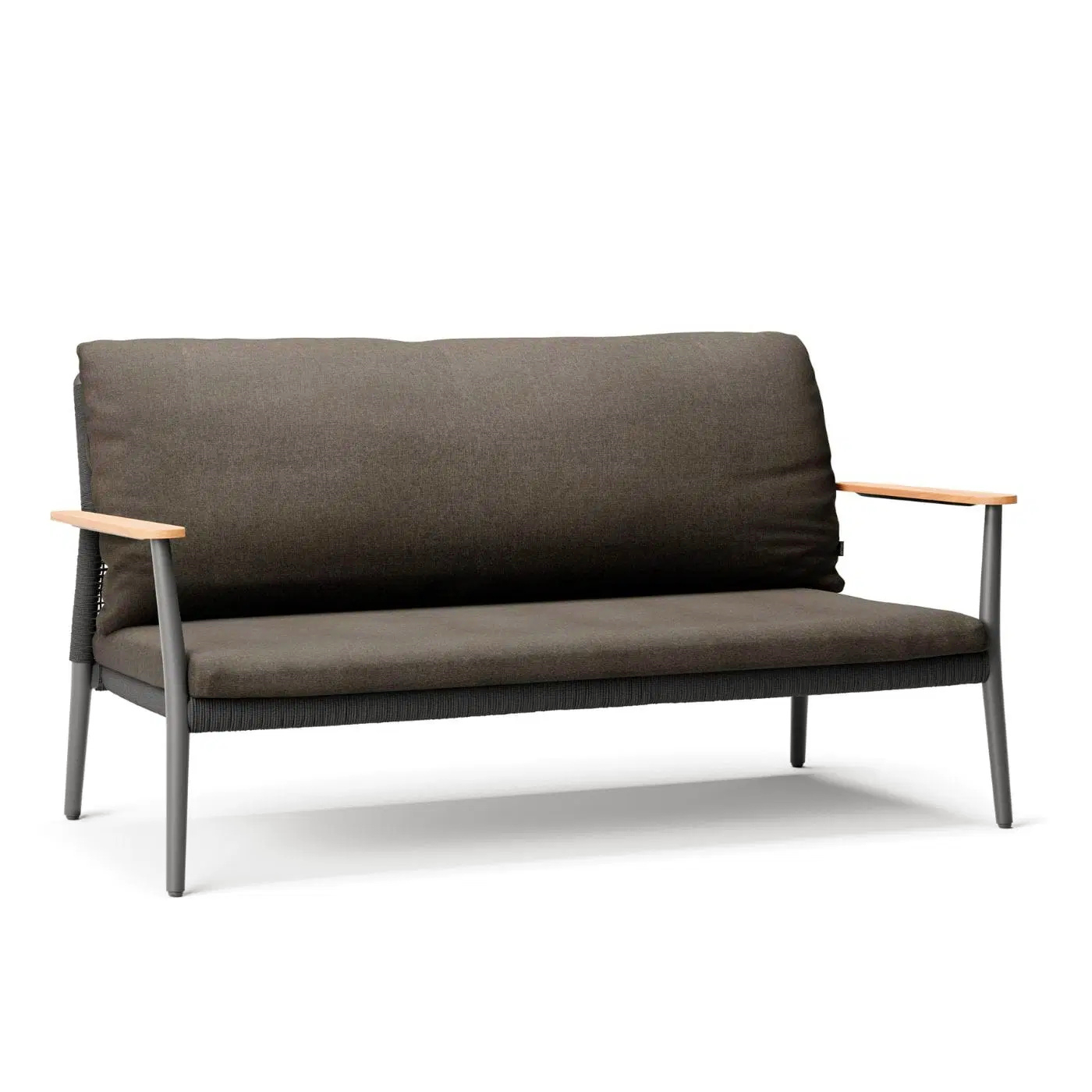 Luxury High Quality Outdoor Garden Furniture Sofa Set With Teak Wood On Top
