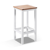 Modern Outdoor Garden Cafe Furniture High Bar Table And Stools