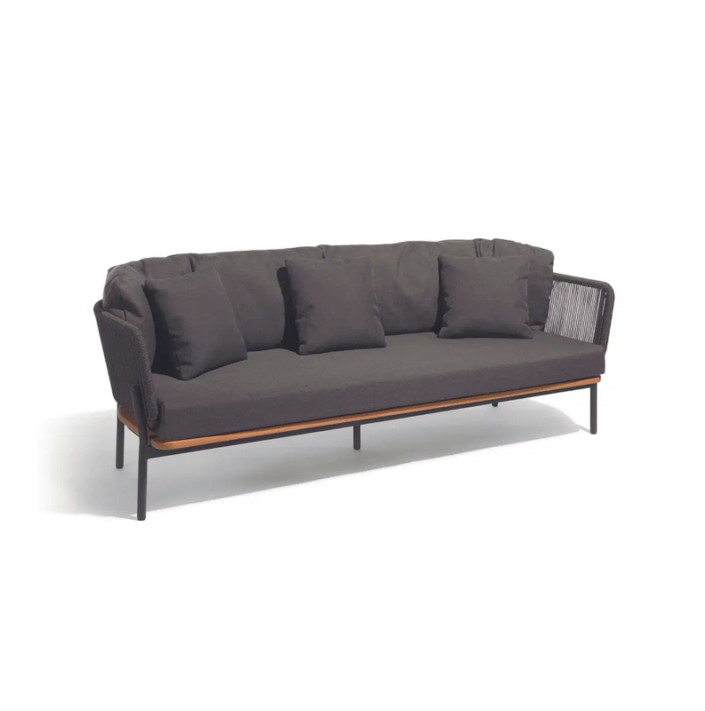 European Style Outdoor Garden Patio Rope Woven Sofa 