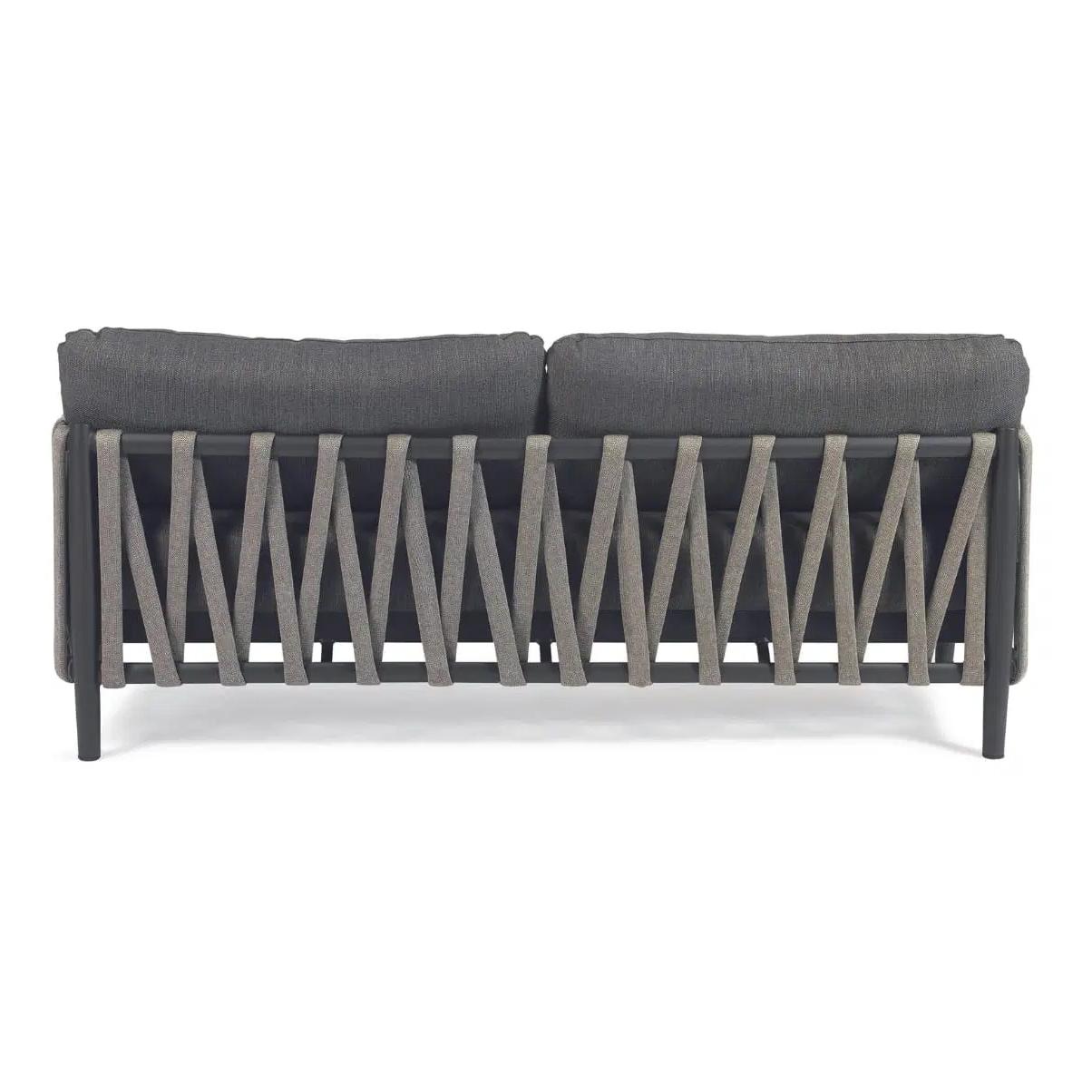 Plantation Outdoor Garden Wicker Rattan Lounge Sofa Set with Coffee Table