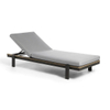 Commercial Outdoor Patio Furniture Rope Woven Beach Sun Lounger for Hotel