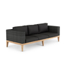 Durable Outdoor Aluminum Furniture Sectional Rope Weaving Garden Sofa Set